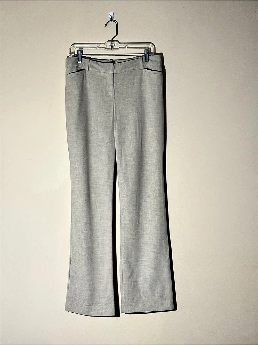 Worthington Size 4 BootCut Beige Business Casual Perfect Trouser